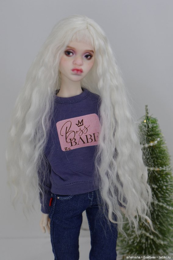 Парик на ОГ 11,5см из козочки