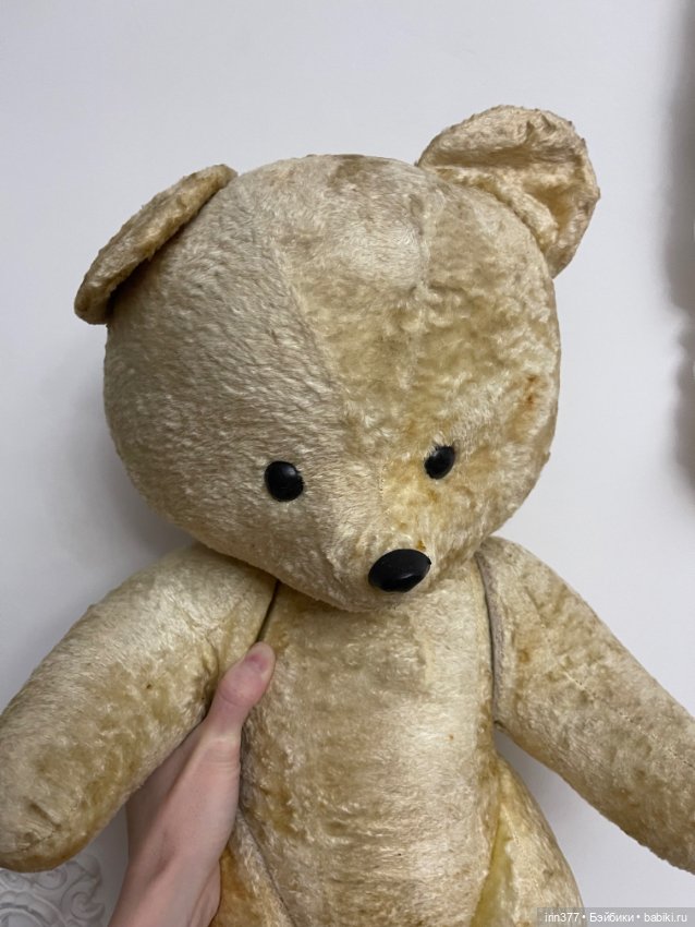 Мишка плюшевый СССР — Винтажные куклы и игрушки детства (фото 2)