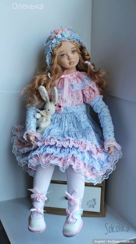 Оленька — Авторские куклы (фото 4)