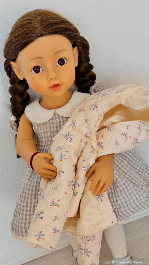 Прогулочный комплект для малышек little kidz 36 см (фото 2)