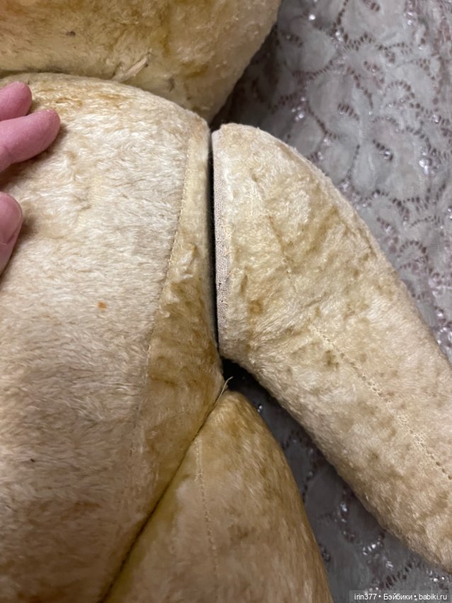 Мишка плюшевый СССР — Винтажные куклы и игрушки детства (фото 9)