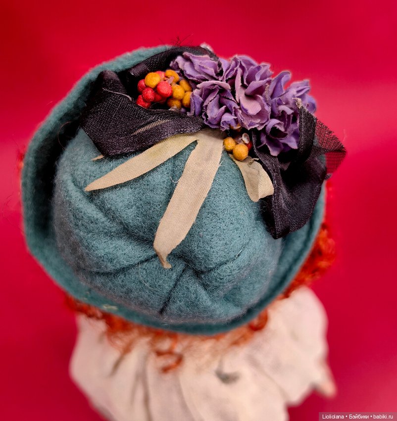 Фарфоровая кукла Печенька от Marilyn Selbee США OOAK (фото 6)