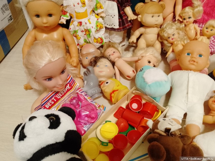 Большой лот кукол и игрушек (фото 5)