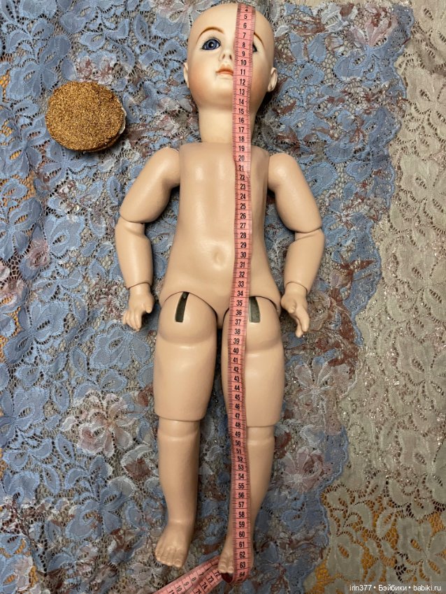 Красивая реплика антикварной куклы J Steiner фигура A