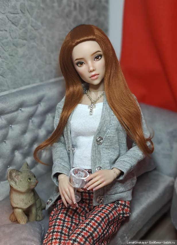 Кукла БЖД Resindolls 2 лица (фото 6)