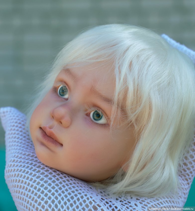 ООАК головушка мальчик на базе Дианы ИК (фото 4)