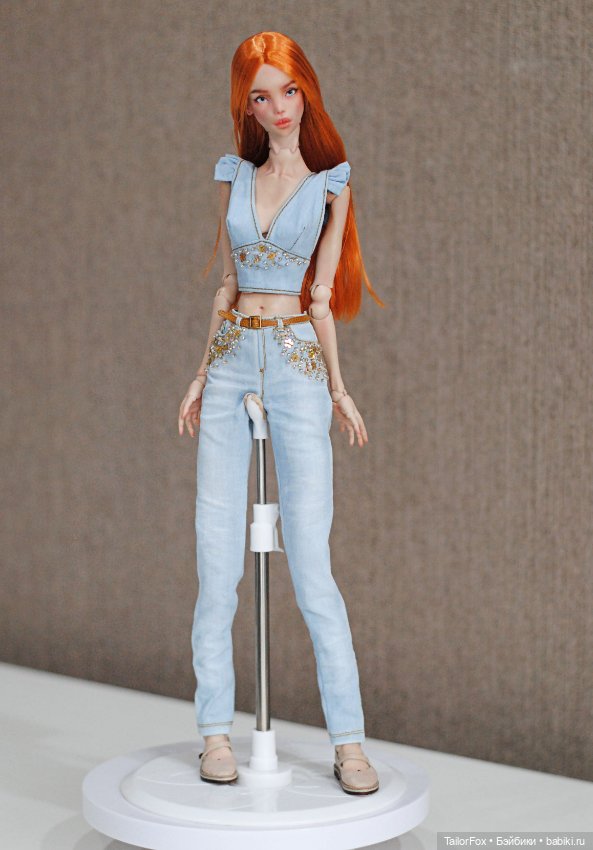 Джинсовый комплект для Химеры от Нины Куриленко ✨ (фото 3)