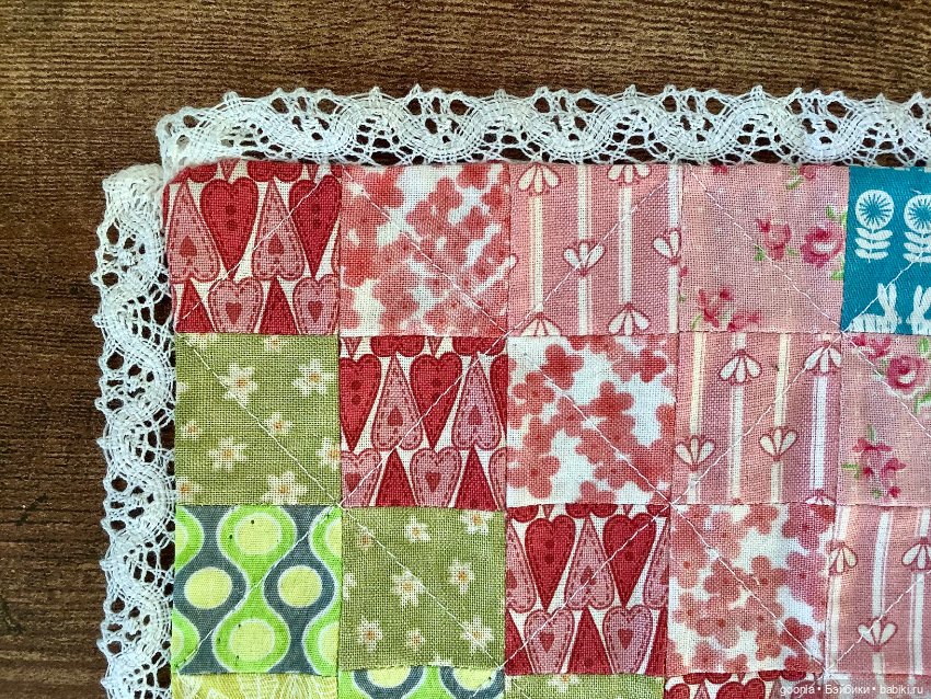 Лоскутное одеяло/покрывало (фото 2)