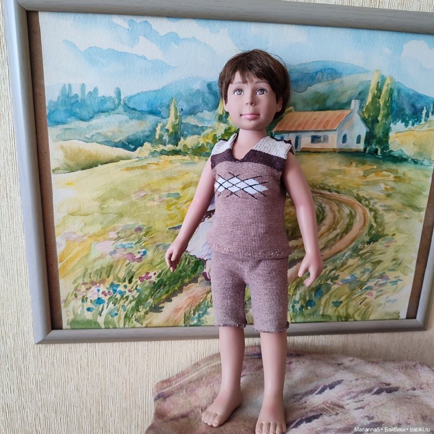 Кукла мальчик Дениса Бастьена (фото 4)