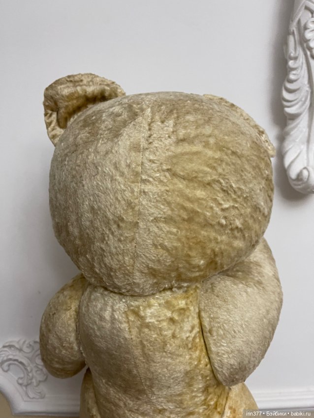 Мишка плюшевый СССР — Винтажные куклы и игрушки детства (фото 5)