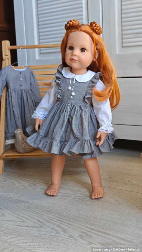 Сарафан с платьем для Gotz (фото 2)