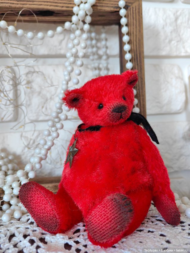 Мишка тедди — Авторские куклы (фото 8)
