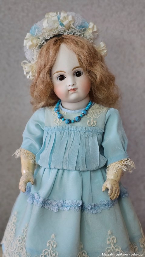 Редкая, ранняя, антикварная куколка от Kestner, 1880 г