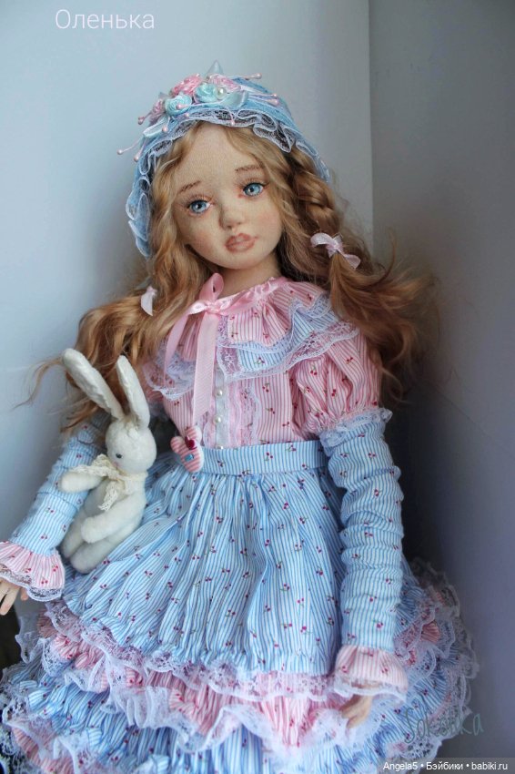 Оленька — Авторские куклы (фото 3)
