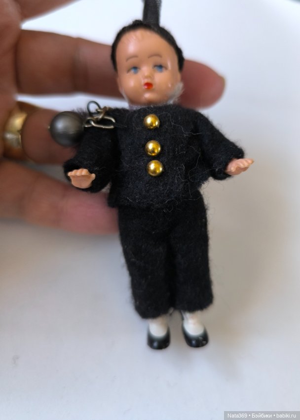 Пупсик ГДР трубочист — Винтажные куклы и игрушки детства (фото 3)