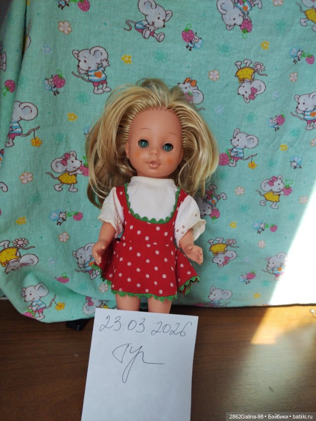 Кукла ГДР рауштайн 26 — Винтажные куклы и игрушки детства (фото 3)
