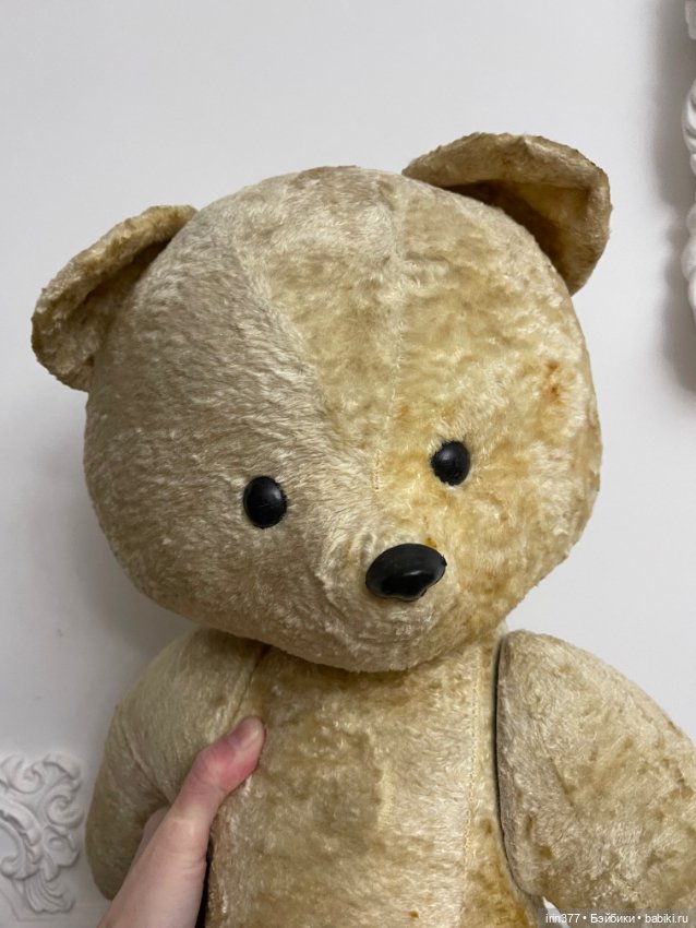 Мишка плюшевый СССР — Винтажные куклы и игрушки детства