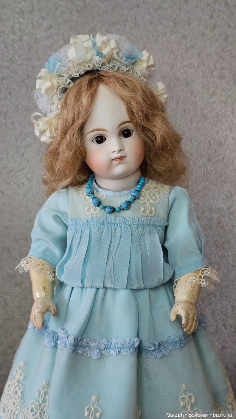 Редкая, ранняя, антикварная куколка от Kestner, 1880 г (фото 2)