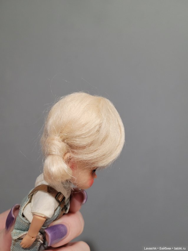 Одежда и парик для кукол об11 ob11 (фото 5)