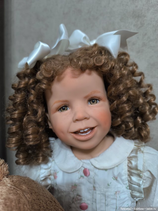 Улыбашка Дорли — Фарфоровые куклы (фото 3)