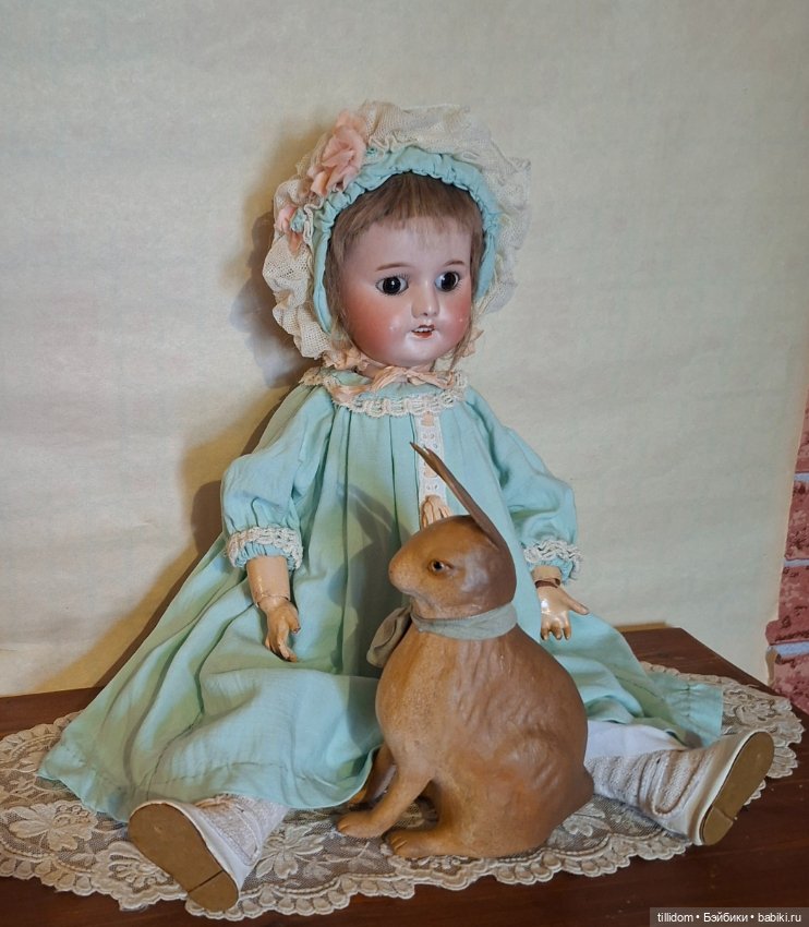 Заяц-бонбоньерка в антикварном стиле (фото 2)