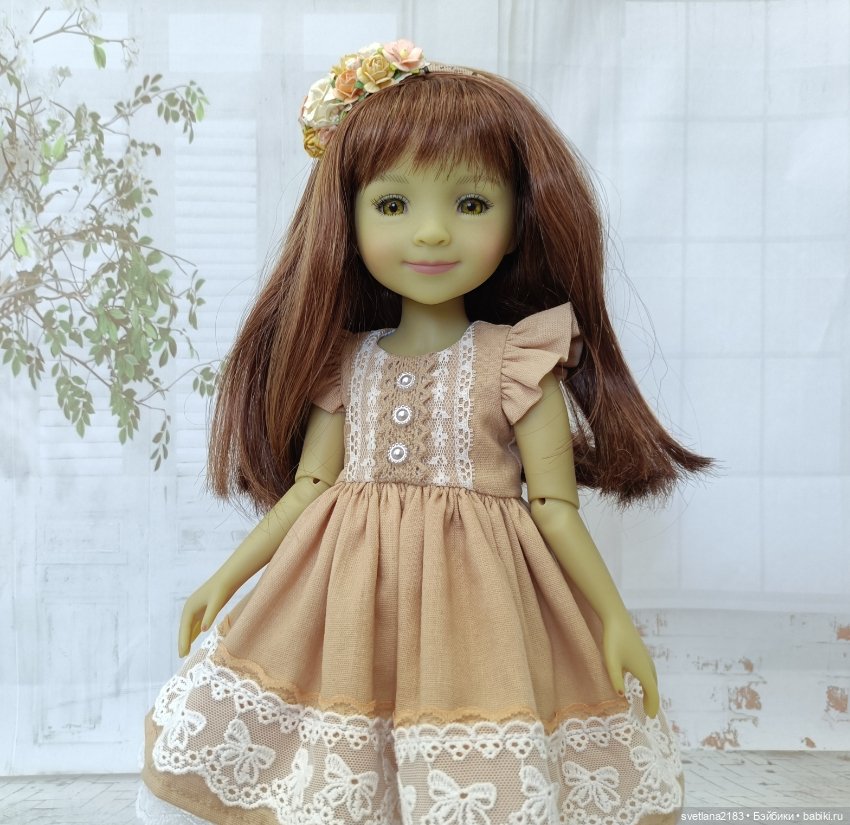 Наряд для кукол руби ред 37 см