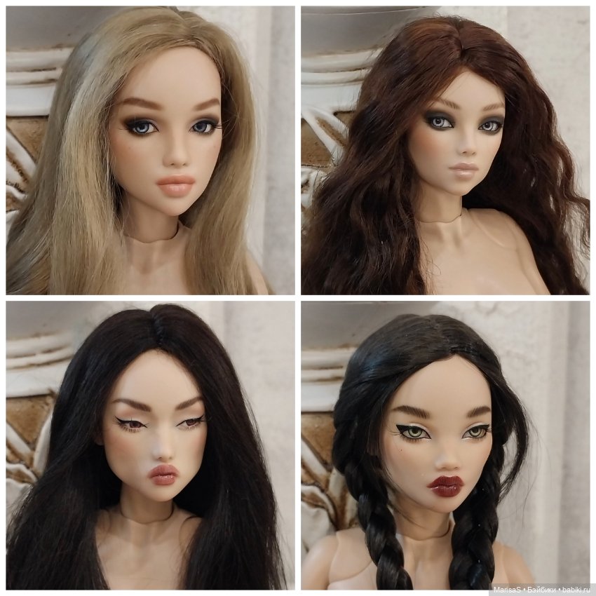 Кукла Resindolls с пятью лицами (фото 8)