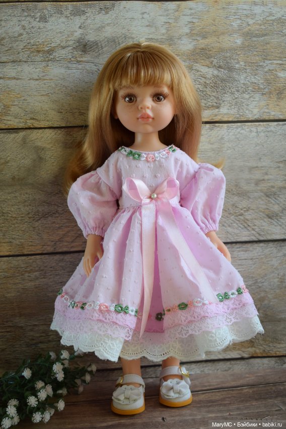 Кукла Паола Рейна Даша с челкой Ирене флорист нюд (фото 5)