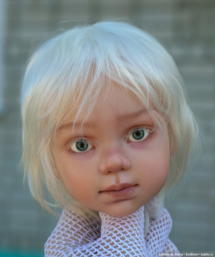 ООАК головушка мальчик на базе Дианы ИК (фото 2)