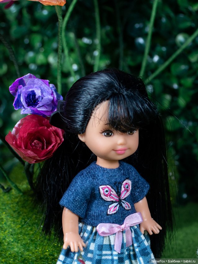 Платье "Бабочка" для кукол Kelly/Shelly, Penny's box, bjd (фото 4)