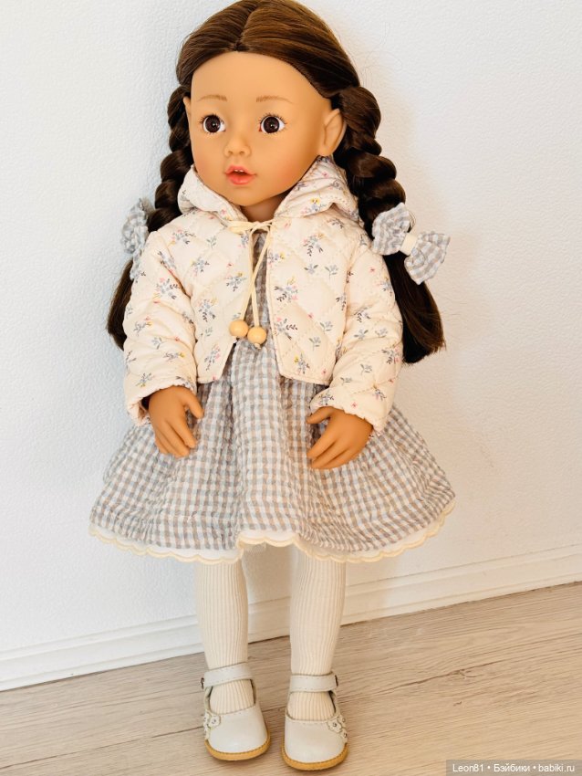 Прогулочный комплект для малышек little kidz 36 см (фото 4)