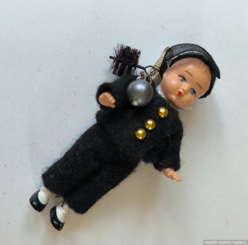 Пупсик ГДР трубочист — Винтажные куклы и игрушки детства (фото 2)