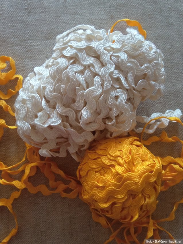 Винтажная тесьма для кукольного рукоделия