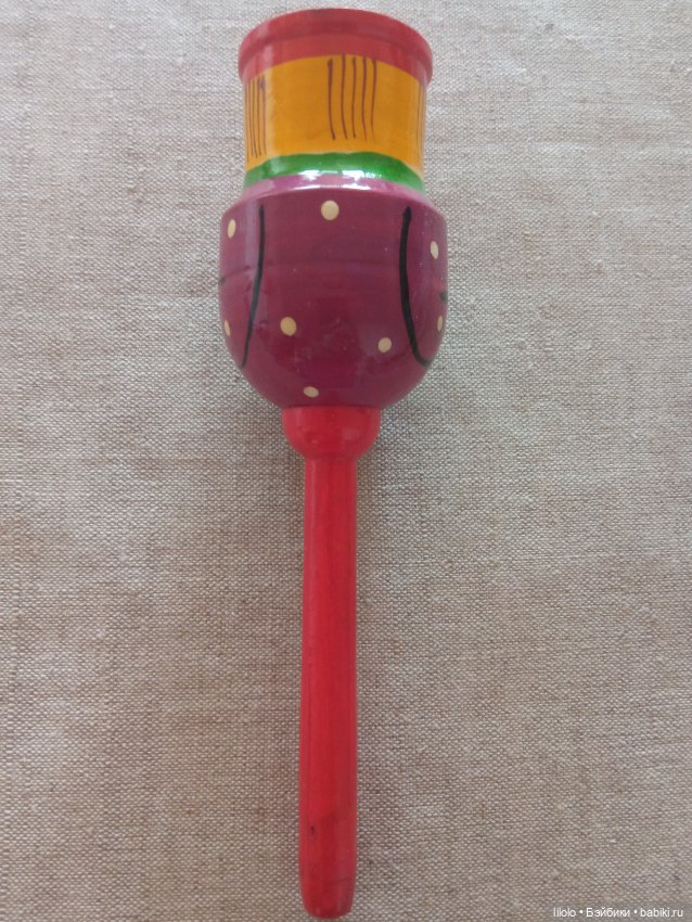 Погремушка дерево для кукольных фотосессий (фото 3)