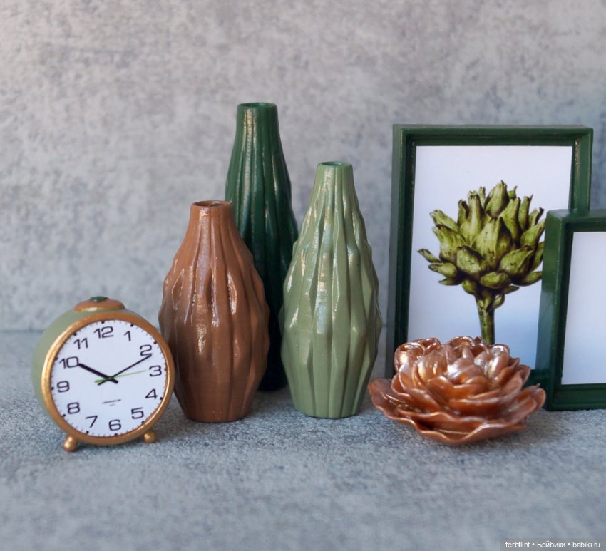 Набор декора №3 в масштабе 1:6 (фото 2)