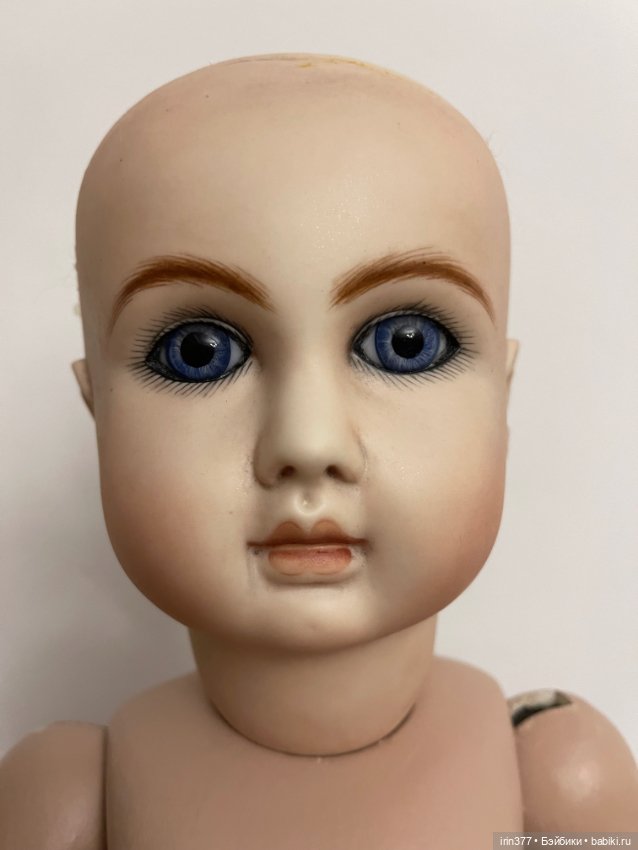 Красивая реплика антикварной куклы J Steiner фигура A