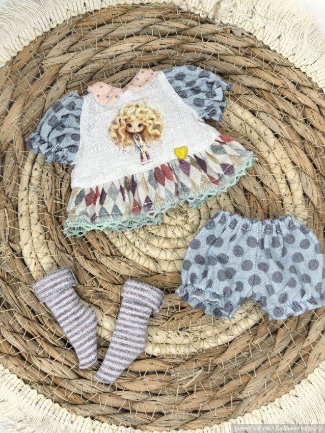 Комплект одежда для монст monst платье (фото 3)