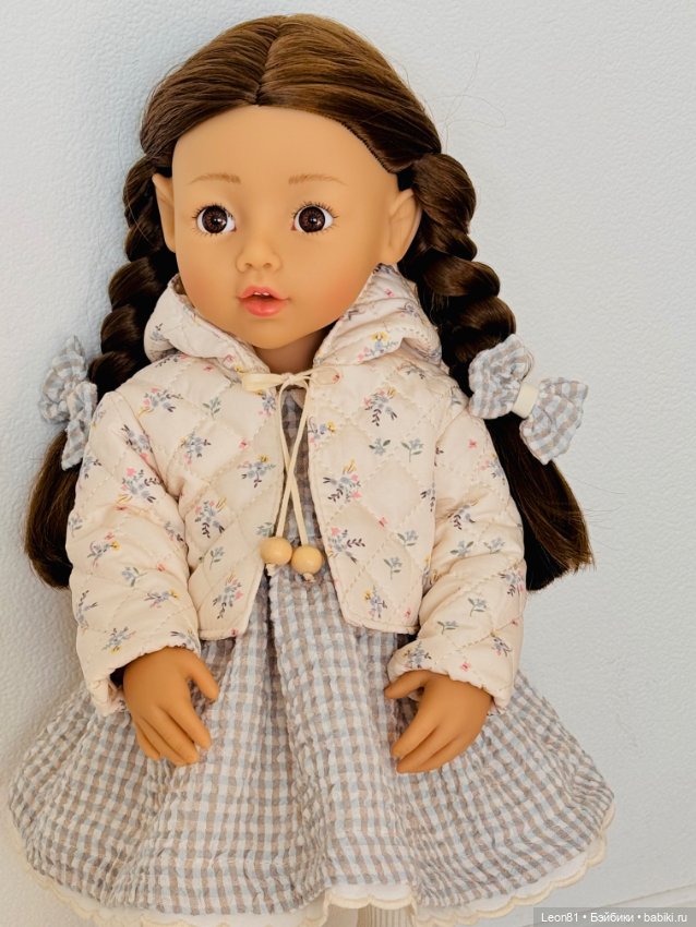 Прогулочный комплект для малышек little kidz 36 см (фото 6)