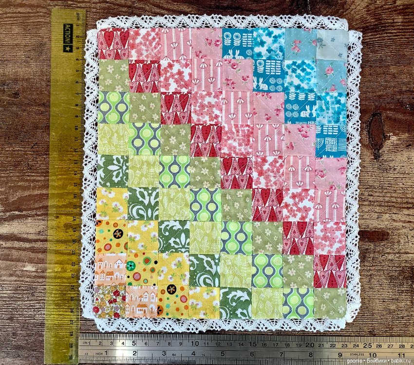 Лоскутное одеяло/покрывало (фото 6)