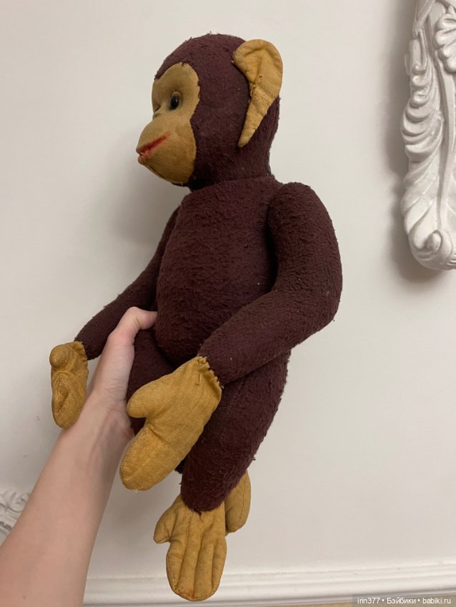 Редкая обезьянка Чита СССР 50 годы 50 см (фото 7)