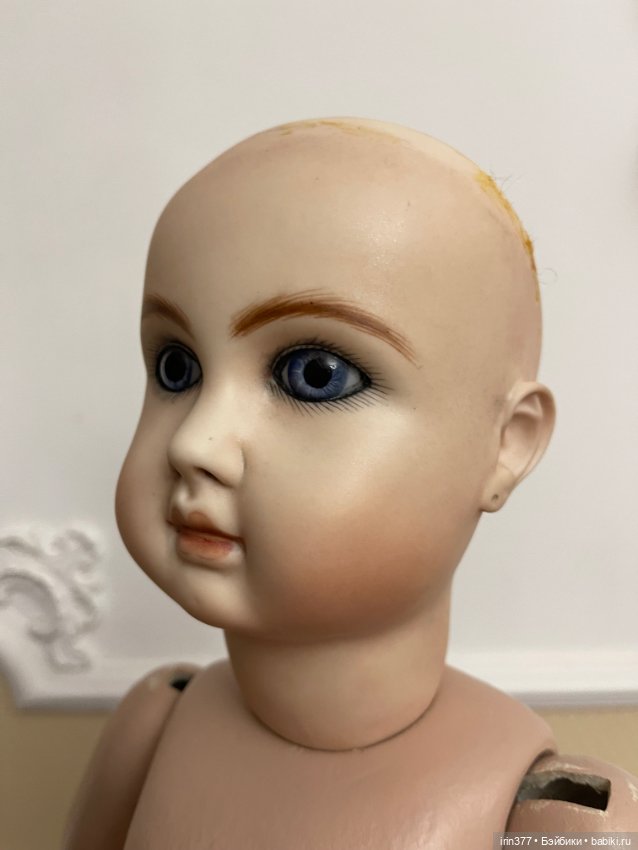 Красивая реплика антикварной куклы J Steiner фигура A