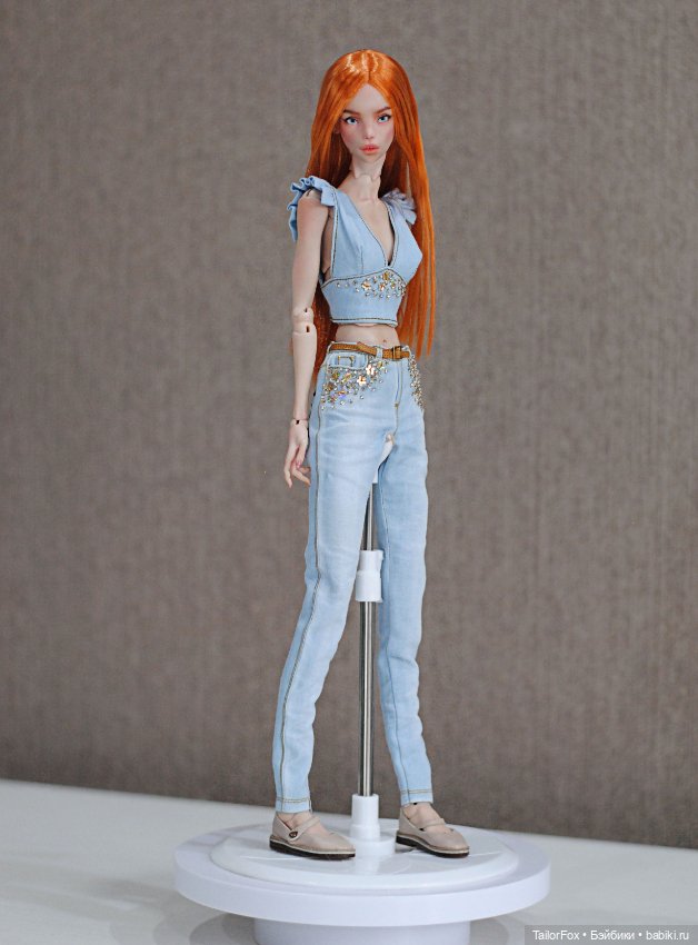 Джинсовый комплект для Химеры от Нины Куриленко ✨