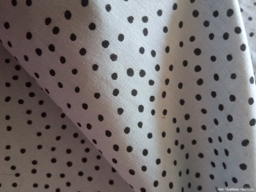 Отрез хлопка для кукольного рукоделия (фото 2)