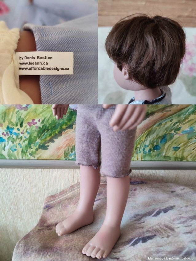 Кукла мальчик Дениса Бастьена (фото 7)