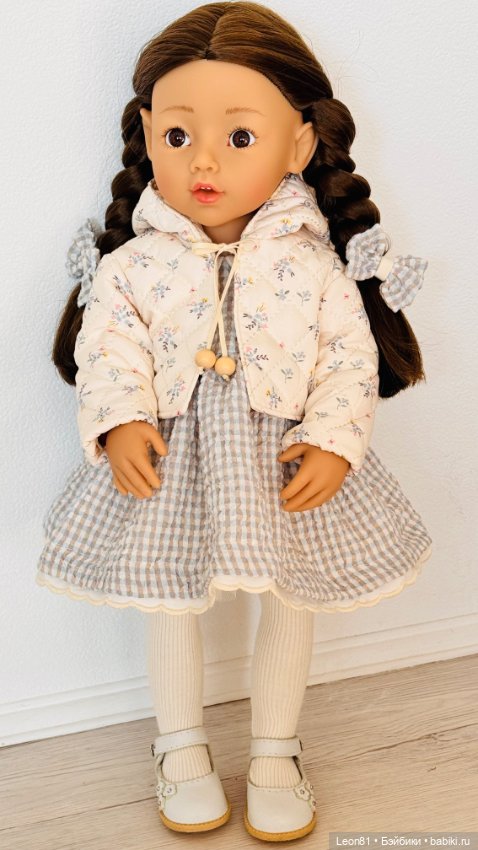 Прогулочный комплект для малышек little kidz 36 см (фото 5)