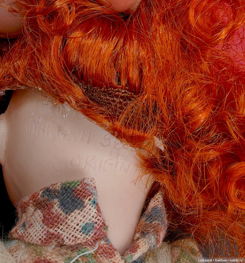 Фарфоровая кукла Печенька от Marilyn Selbee США OOAK (фото 9)