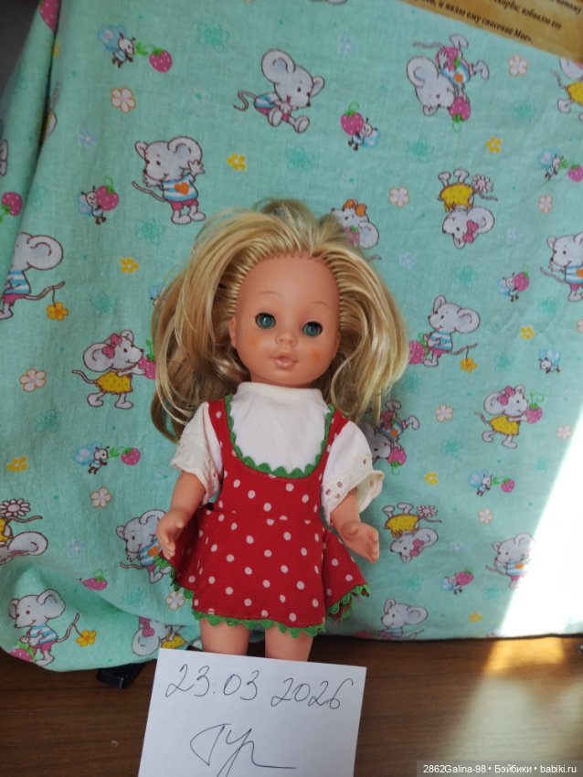 Кукла ГДР рауштайн 26 — Винтажные куклы и игрушки детства (фото 2)