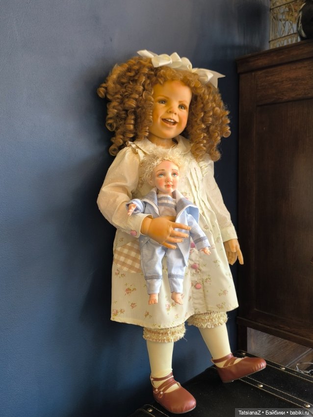 Улыбашка Дорли — Фарфоровые куклы (фото 5)
