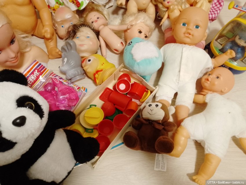 Большой лот кукол и игрушек (фото 8)