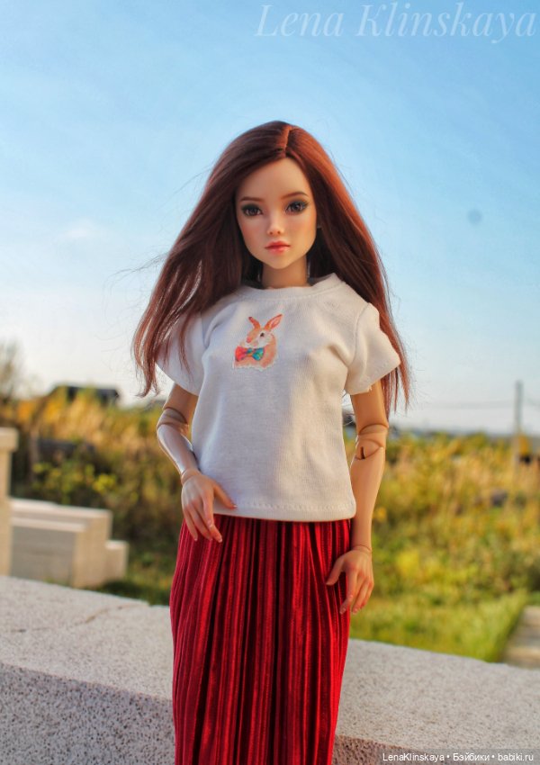 Кукла БЖД Resindolls 2 лица (фото 5)